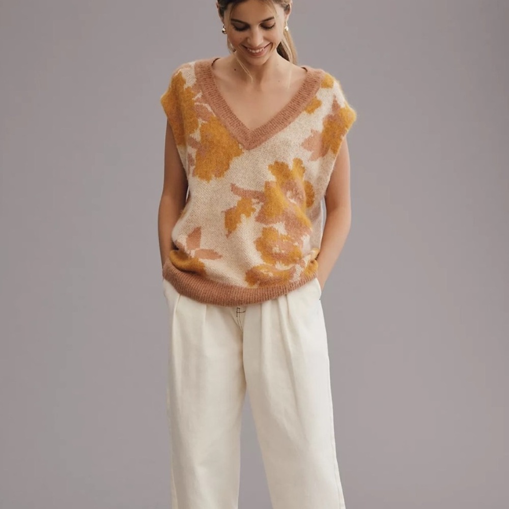 Maeve by Anthropologie V-Neck Sweater